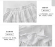 浪莎蕾絲短裙女半身裙夏季2025年新款芭蕾風蛋糕裙高腰甜美蓬蓬裙 曬單實拍圖