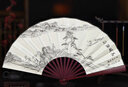 極度空間 扇子古風(fēng)折扇生日禮物漢服配飾拍照道具中國(guó)風(fēng)男竹扇歲淡泊明志 曬單實(shí)拍圖