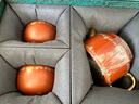 蘇氏陶瓷（SUSHI CERAMICS）紫砂壺敦煌寶相花一壺二杯陳國(guó)再老師作品禮盒裝伴手禮J1068 曬單實(shí)拍圖