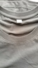 吉普（JEEP）時(shí)尚純棉短袖T恤男半袖服夏季新款體恤衫純色圓領(lǐng)百搭上衣打底衫 深灰短袖 XL （建議125-135斤） 曬單實(shí)拍圖