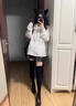 鉑吶苓防曬服女2025夏季新款寬松時(shí)尚小個(gè)子洋氣戶外防曬連帽外套開衫 女士防曬服【白色】 M 90-100斤 曬單實(shí)拍圖