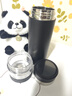 PAKCHOICE保溫杯男士316不銹鋼茶水分離杯泡茶杯智能溫顯便攜車載泡茶杯 曬單實拍圖