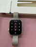 MSSM適用蘋果手表表帶Apple iwatch金屬小蠻腰磁吸扣表帶不銹鋼麥穗款女士腕帶-星光色44/45/46/49mm 曬單實(shí)拍圖