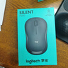 羅技（Logitech）M220 輕音鼠標(biāo) 無(wú)線鼠標(biāo) 辦公鼠標(biāo) 對(duì)稱(chēng)鼠標(biāo) 帶無(wú)線微型接收器 灰黑色 曬單實(shí)拍圖