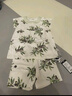 DOMIAMIA嬰兒連體衣夏季薄款衣服翻領(lǐng)哈衣爬爬服短袖Polo衫清涼夏裝 春日宴野 80cm 曬單實(shí)拍圖