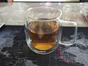 Glasslock 水杯雙層玻璃咖啡杯高硼硅耐高溫加厚防燙透明茶杯帶把手家用 450ml 曬單實(shí)拍圖