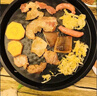 蘇泊電餅鐺家庭用大功率煎烤機(jī)多功能智能雙面加熱大烤盤家用雙面加熱煎烤機(jī)烙餅專用鍋加大加深 [35CM曜黑款]雙面煎烤+木鏟9387 曬單實(shí)拍圖