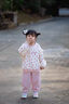 G.DUCKKIDS童裝女童套裝春秋季純棉兒童衛(wèi)衣休閑褲洋氣可愛(ài)1歲女寶寶運(yùn)動(dòng)服 粉紅色 80 （建議寶寶8-10公斤 12-24個(gè) 曬單實(shí)拍圖