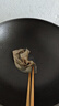 老式加厚鑄鐵炒鍋傳統(tǒng)鐵鍋無涂層家用炒菜鍋生鐵鍋柴火燃?xì)鈱Ｓ缅?32CM燃?xì)庠畈窕鸢济骐姶艩t 32cm 曬單實(shí)拍圖