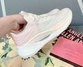 回力女鞋運動(dòng)鞋女2026新款夏季透氣休閑鞋子女潮流百搭軟底減震跑步鞋 白粉 36 (230mm) 曬單實(shí)拍圖