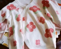 貝瑞加（Babyprints）寶寶上衣2件裝純棉嬰兒半背衣A類新生兒護肚系帶和尚服 粉52 曬單實拍圖