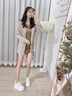 MARY JSTNI小白鞋女鞋2025秋季新款內(nèi)增高百搭休閑松糕厚底網(wǎng)面透氣冬季板鞋 A520四季必備小白鞋【皮面款】 36 曬單實拍圖