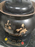 一壺百飲中藥鍋煎藥壺中藥壺養(yǎng)生壺全自動藥壺熬藥鍋藥膳煲陶瓷家用熬中藥鍋電子熬藥罐電砂鍋煎藥機煮藥壺 【人參印花內無釉】 9.5L 壺A+黑底座A 曬單實拍圖