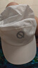 QINKUNG輕功馬拉松專業(yè)跑步帽子25款男女圓頂遮陽防曬棒球帽2.0春夏新款 白色 均碼（52-64cm） 曬單實拍圖