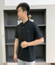 海瀾之家（HLA）短袖POLO衫男時尚翻領短袖男25夏季 先鋒系列-黑色57 HNTPW2J014A L 175/92A推薦137~150斤 曬單實拍圖