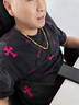 CEENIU老鳳凰金店款越南沙金項(xiàng)鏈男不掉色空心竹節(jié)男士金店同款霸氣老板 粗8毫米長60厘米重88克 曬單實(shí)拍圖