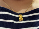 胖東來(lái)品質(zhì)八角蛇骨鏈純銀S925銀項(xiàng)鏈簡(jiǎn)約百搭男女銀素鏈鎖骨毛衣細(xì)鏈子 蛇骨鏈 黃金色 1.0mm 55cm 曬單實(shí)拍圖