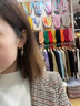 伊燦黑色四葉草耳環(huán)女精致氣質耳墜高級感耳釘2025年新款爆款耳環(huán)耳飾 黑色四葉草耳環(huán) 曬單實拍圖