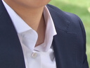 CULTUM【可機(jī)洗免熨燙】通勤商務(wù)西服套裝男職業(yè)正裝禮服西裝外套 藏藍(lán)色兩件套 54 B 曬單實(shí)拍圖