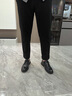 紅蜻蜓男鞋2025新款鞋子男士頭層牛皮休閑皮鞋商務(wù)通勤厚底大頭德比鞋男 黑色【W(wǎng)LA350841】 41 （皮鞋碼） 曬單實(shí)拍圖