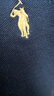 皮爾卡丹（pierre cardin）100%新疆純棉t恤短袖polo.衫男士商務(wù)高端刺繡純色翻領(lǐng)半袖上衣服 深藍(lán)【100%高品質(zhì)長(zhǎng)絨全棉】 2XL (180) 建議【156-168斤】 曬單實(shí)拍圖