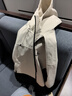 拓路者（Pioneer Camp）短款外套女春秋季連帽夾克防風(fēng)戶外登山衣服運(yùn)動(dòng)上衣 米杏色 S  曬單實(shí)拍圖