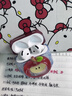京川旭適用Airpods4保護(hù)套ins風(fēng)水晶蘋果梨airpods4代保護(hù)殼蘋果耳機(jī)殼防摔耐磨掛件創(chuàng)意新款時尚送掛繩 藍(lán)格子立體大蘋果+掛飾 AirPods4代 曬單實(shí)拍圖