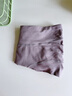 雅鹿莫代爾內褲女士夏季薄款抗菌純棉襠加肥加大碼胖mm300斤高腰短褲 【紫色+膚色+綠色】 3條 XL （建議110-140斤） 曬單實(shí)拍圖