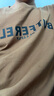 BAA AND BAA夏季純棉短袖t恤男港風(fēng)寬松小眾字母印花學(xué)生百搭簡(jiǎn)約圓領(lǐng)半袖衫 咖啡色D63-BNGYL L 【建議110-130斤】 曬單實(shí)拍圖