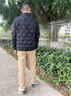 波司登【90鵝絨】短款輕薄羽絨服男菱格紋立領(lǐng)保暖外套B250131021 曬單實(shí)拍圖