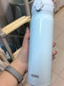 膳魔師（THERMOS）大容量保溫杯居家辦公男士女學(xué)生便攜新款簡約不銹鋼保溫泡茶水杯 霜藍(lán)500ml jnl～506 曬單實拍圖