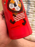 虎牌（TIGER）保溫杯兒童保溫杯水杯杯子雙杯蓋MBR-S06G-RR吸管款小獅子600ML 曬單實(shí)拍圖