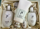 后（The history of Whoo）后套盒雪玉凝水乳霜套裝女士護(hù)膚品禮盒提亮潤(rùn)白補(bǔ)水保濕節(jié)日禮物 后雪玉凝水乳7件套+潔面180ml 曬單實(shí)拍圖