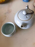 尋汝汝窯茶壺單壺大號陶瓷天青色功夫茶具高檔西施壺開(kāi)片泡茶壺天青色 大西施壺280ml+3個(gè)圓融杯70ml(杯型可換) 曬單實(shí)拍圖