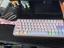 ATK LEV EDGE63 HE利維坦聯(lián)名款電競磁軸鍵盤客制化無畏契約 64鍵游戲機械鍵盤大師版TTC萬磁王軸粉色 曬單實拍圖