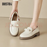大東樂(lè )福鞋女鞋2026春季新款時(shí)尚潮流舒適簡(jiǎn)約蝴蝶結套腳單鞋5030 曬單實(shí)拍圖
