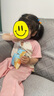 嘟嘟家女童夏季短袖T恤女寶寶泡泡袖上衣夏裝兒童網(wǎng)紗半袖女孩可愛(ài)衣服 紫色 120 曬單實(shí)拍圖
