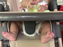 曼樂兔寶寶餐椅嬰兒0-6歲可坐躺多功能折疊可調(diào)節(jié)兒童餐桌吃飯座椅餐桌 棕色（可坐躺+7檔調(diào)節(jié)+萬向輪） 寶寶生日禮物周歲禮品 曬單實(shí)拍圖