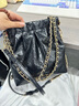 CHARLES&KEITH迷你菱格流浪包單肩斜挎雙肩包包女包生日七夕禮物CK2-60782390 Black黑色 S 曬單實拍圖