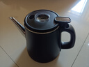美能迪（MND）桶裝水燒水壺自動(dòng)上水加熱一體機(jī)抽水器電熱水壺全自動(dòng)桌桶下置式飲水機(jī)煮茶泡茶底燒水器 1L 304不銹鋼防燙壺（壺上上水）+底座 曬單實(shí)拍圖