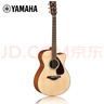 雅馬哈（YAMAHA）FS800MC 原聲款 實(shí)木單板 初學(xué)者民謠吉他 缺角吉它 40英寸原木色 曬單實(shí)拍圖
