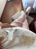 婧麒（JOYNCLEON）月子服純棉夏薄款紗布產(chǎn)后哺乳孕婦睡衣產(chǎn)婦家居服 粉L jyz179441 曬單實拍圖