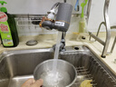 美的（Midea）凈水器水龍頭過濾器家用自來水濾水器直飲前置過濾器廚房衛(wèi)生間通用除水垢除余氯雙出水可清洗濾芯 一機(jī)三芯【兩年免換濾芯】 曬單實(shí)拍圖