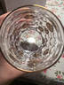 BOHEMIA捷克進口水晶玻璃輕奢描金威士忌洋酒啤酒杯送禮酒具2只禮盒套裝 金色圓點杯單支 350ml 曬單實拍圖