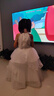 童槐兒童晚禮服公主裙女童生日主持人花童婚禮小女孩鋼琴演奏演出服夏 白色 130 曬單實(shí)拍圖