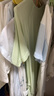 乖奇熊莫代爾嬰兒連體衣夏季薄款睡衣寶寶長袖家居哈衣爬服空調(diào)服新生兒 曬單實(shí)拍圖
