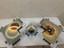 墨派輕奢風(fēng)格餐廳裝飾畫帶時鐘壁畫創(chuàng)意飯廳墻面掛畫現(xiàn)代簡約餐桌壁畫 幾何光影C款 70*140CM 曬單實拍圖