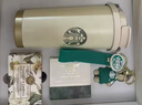 星巴克星巴克杯子禮品定制水杯雙飲口保溫杯吸管杯咖啡杯伴手禮新年禮物 白綠女神白禮盒473ml 曬單實拍圖