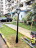 溥畔草坪燈戶外景觀燈鋁防水立柱LED道路燈歐式庭院花園草地 黑色50cm 曬單實拍圖