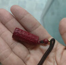 慈靈閣朱砂楞嚴(yán)咒掛件護(hù)身符紫金沙平安符吊墜結(jié)緣本命年男女士項(xiàng)墜飾品 曬單實(shí)拍圖